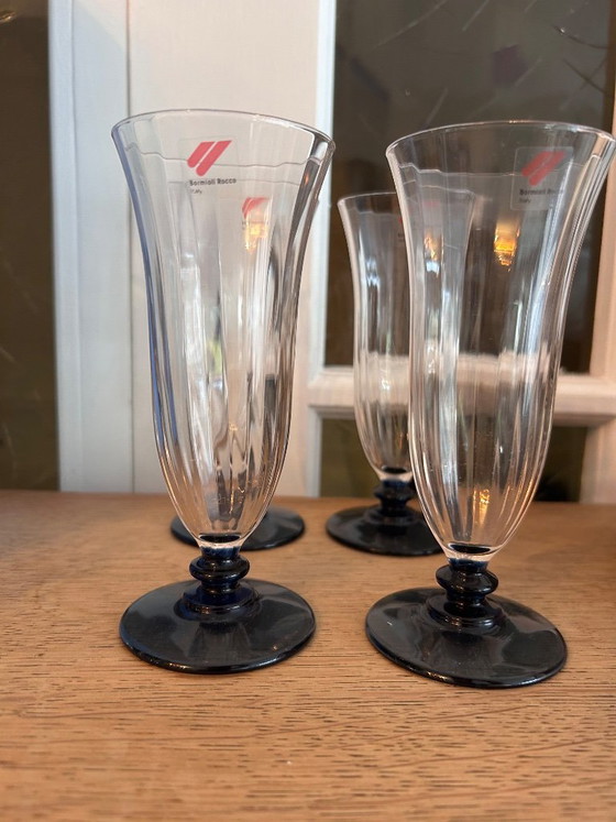 4 bicchieri vintage Bormioli Rocco – Bormiolli rocco, Bicchieri e caraffe, Glass (photo 5 of 5)