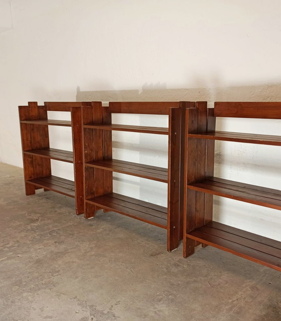 Image 1 of 3 librerie vintage in legno