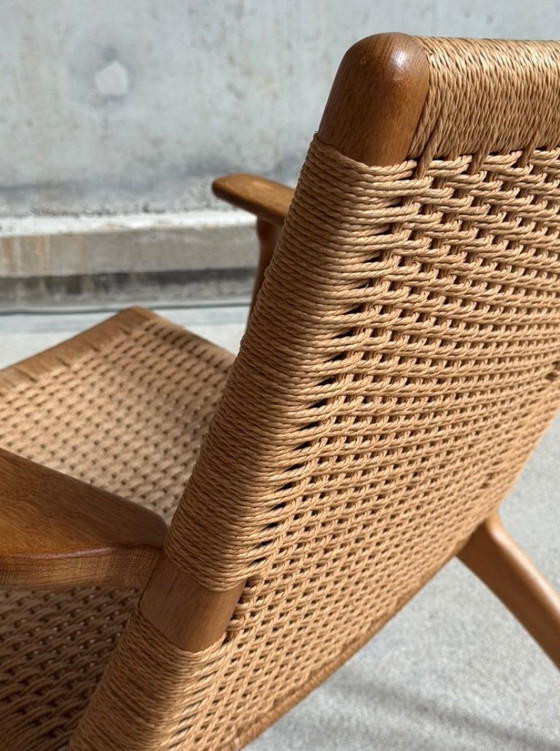 Image 1 of Vroege editie CH25 Hans J Wegner voor Carl Hansen & Son