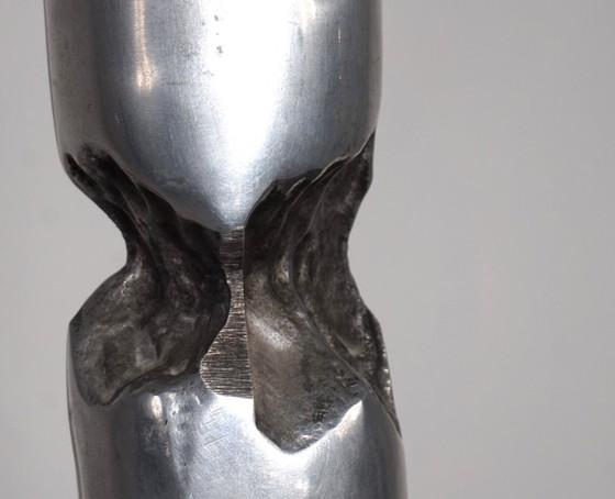 Image 1 of Scultura brutalista di Marshall Disenos, portacandele di David Marshall, 1980