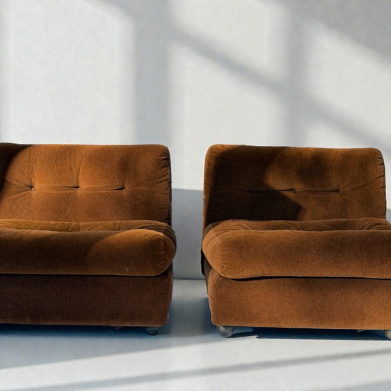 Image 1 of Poltrone Amanta di Mario Bellini per B&B Italia (set di 2)