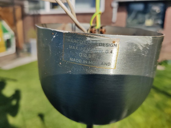 Image 1 of Harco Loor LED ceiling chandelier with shade