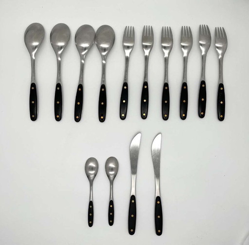 Hackman "Kievari" Cutlery - Design Adolf Babel - Finland, 1970s