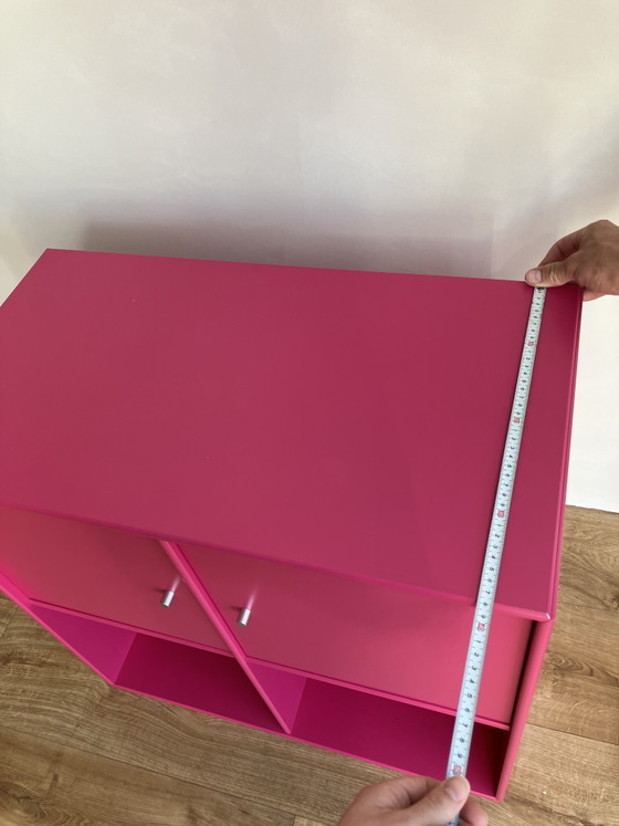 Image 1 of Armario original de Montana Furniture con puertas y sistema para colgar ropa - rosa