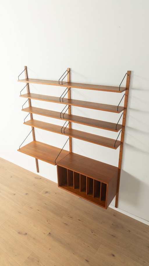 Étagère murale des années 1960, Poul Cadevius, Vintage