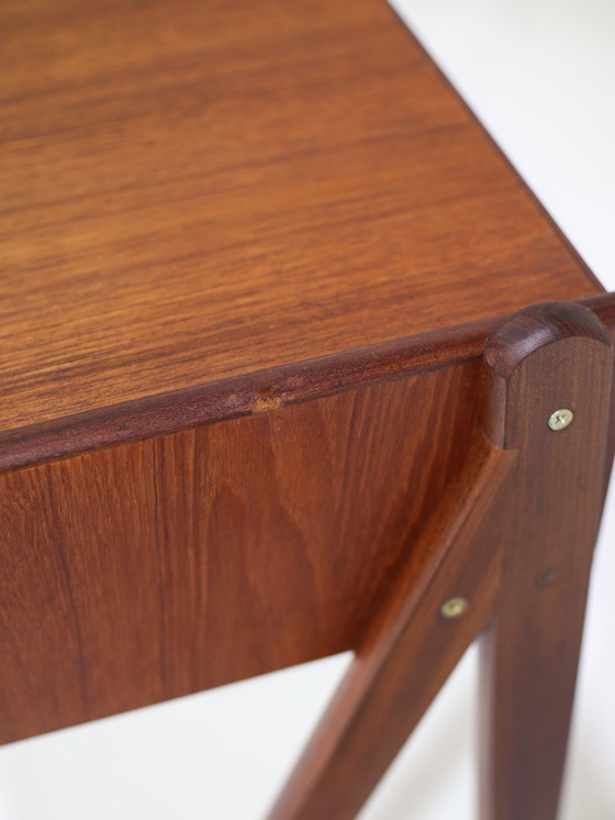 Image 1 of Coiffeuse, meuble d'entrée et commode en teck d'Arne Vodder, années 1960