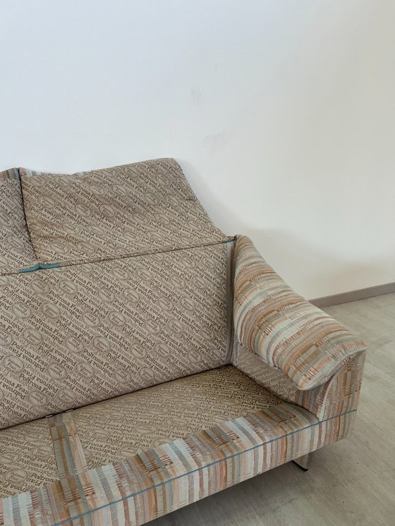 Image 1 of Poltrona Frau - Sofa - Wood, Fabric - Set of Two Sofas