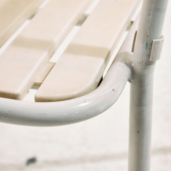 Image 1 of MK10930 Oostenrijkse stapelbare tuinstoel van Karasek