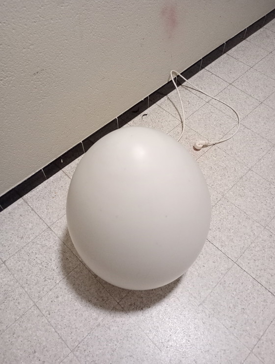 Image 1 of Uovo Fontana Arte egg-shaped Murano glass lamp Ben swilders