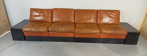 Vintage COR modular leather sofa 