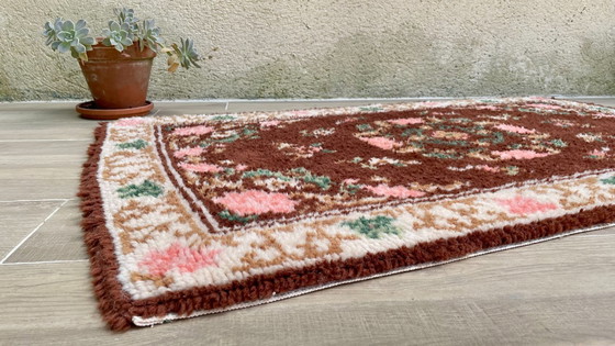 Image 1 of Reiner Wollteppich aus den 1970er Jahren