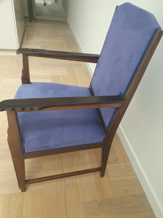 Image 1 of Fauteuil de l'école d'Amsterdam