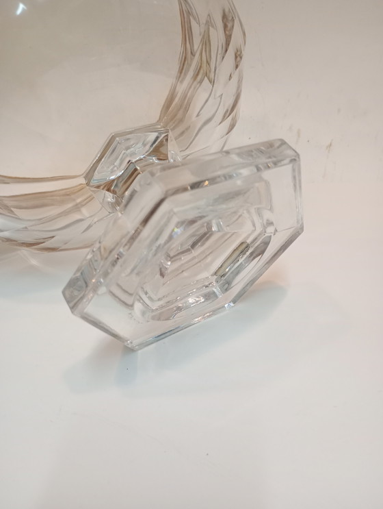 Image 1 of Fruit bowl crystal artisan de Lorraine 24ct