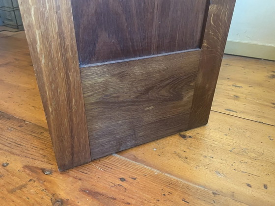 Image 1 of Armario con persiana enrollable Archivador Mueble para música Años 60 Francés