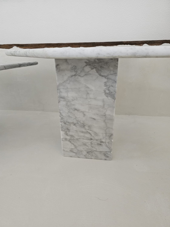 Image 1 of Italian 1970's marble salontafels  Mid-Century Vintage 