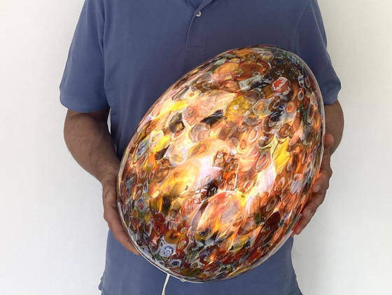 Image 1 of Vintage XXL Ilu di Vetro table, lampadaire 80's/ 90's