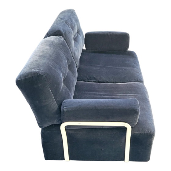 Fauteuil / canapé vintage IKEA Rörberg, Canapés 2 places, Coton, Aluminium, Rose (photo 3 sur 9)