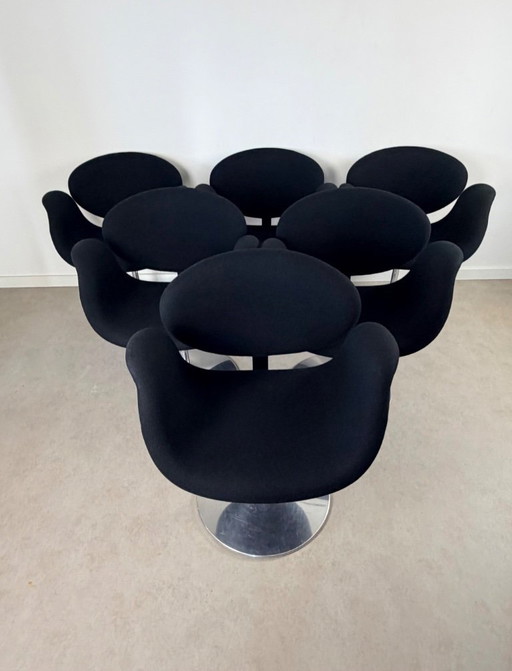 Artifort little tulip Pierre Paulin set van 6