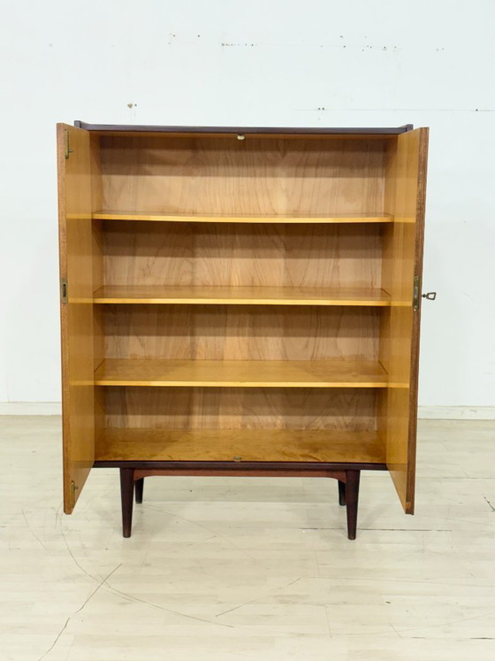Image 1 of Danish teak linen cupboard / vintage cupboard / mid-century highboard