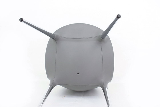 Image 1 of as new, Set of 8 exclusive Cassina Caprice 245 Chair by Philippe Starck with full Y-Leather spec, LP. ca. 12.000 Euro