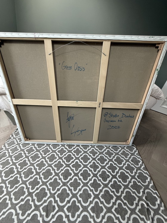 Image 1 of Lynn Spoor Groene Oase 2022 150x120 cm