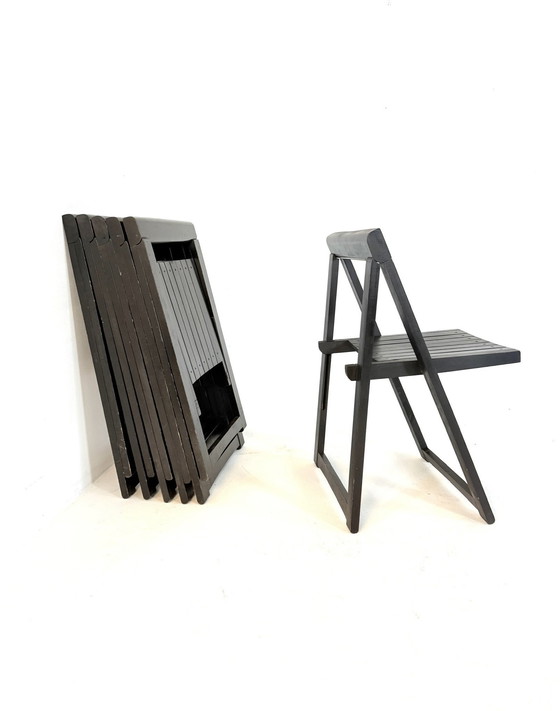 Image 1 of 6x design klapstoel ‘Trieste’, Aldo Jacober