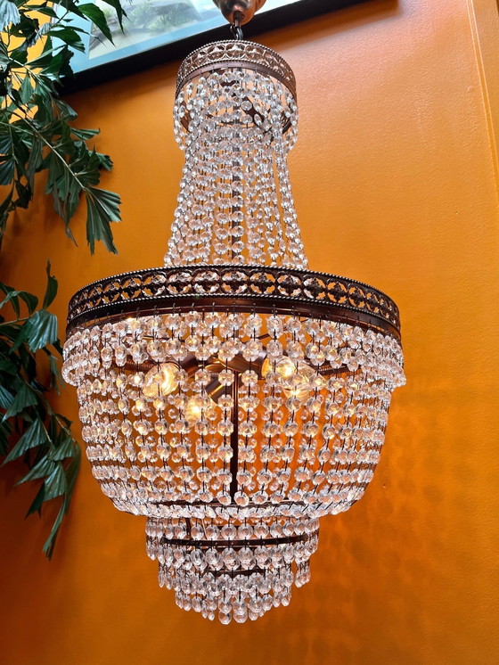 Image 1 of Design Cristalstrass chandelier Bag chandelier crystal