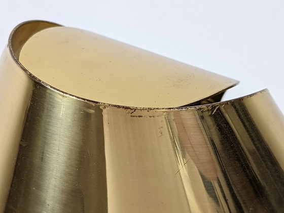 Image 1 of Limited Edition Sculptural Brass Lamp by Serge Mansau, 1970s