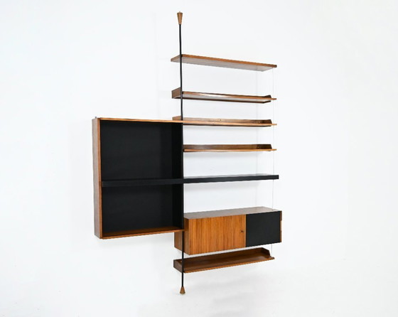 Image 1 of Mueble de pared de Luigi Fornasari, década de 1950.