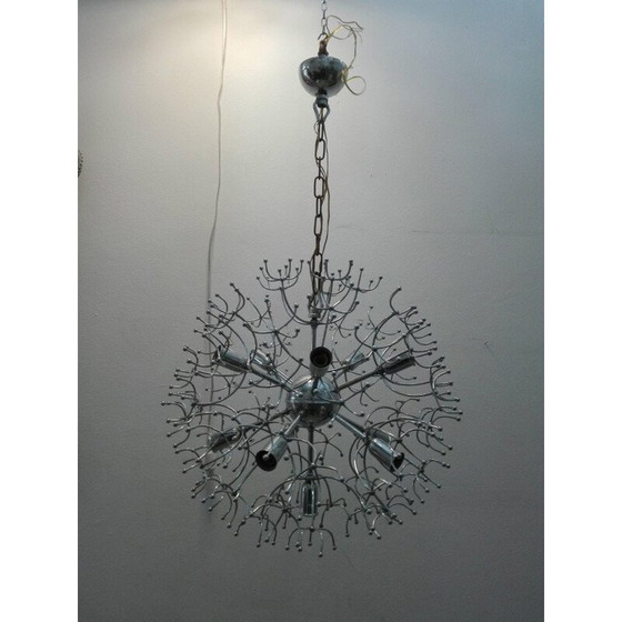 Image 1 of Vintage 11-light sputnik chandelier by Gaetano Sciolari, 1960