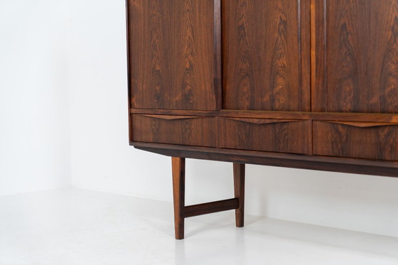 Image 1 of Rosewood sideboard by E.W. Bach for Sejling Skabe (Denmark, 1960s).