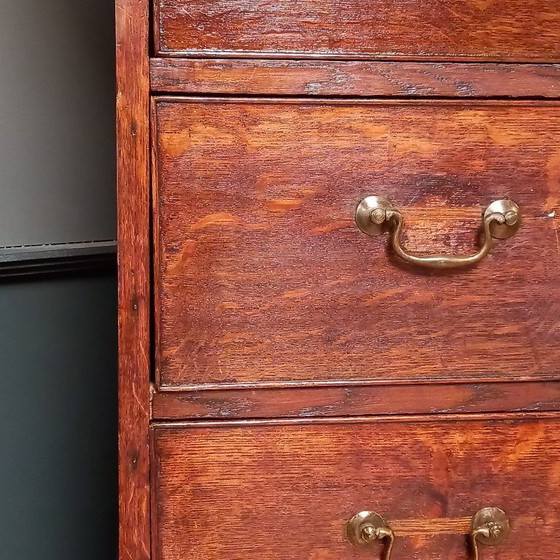 Image 1 of George III chest on chest ladekast uit 1830