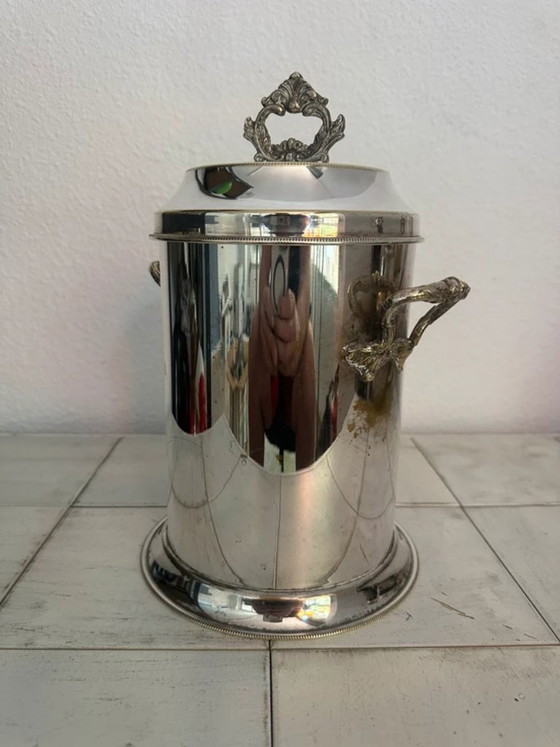 Image 1 of Versilbertes Eisbehälter-Set — Rati-Var, Palma de Mallorca
