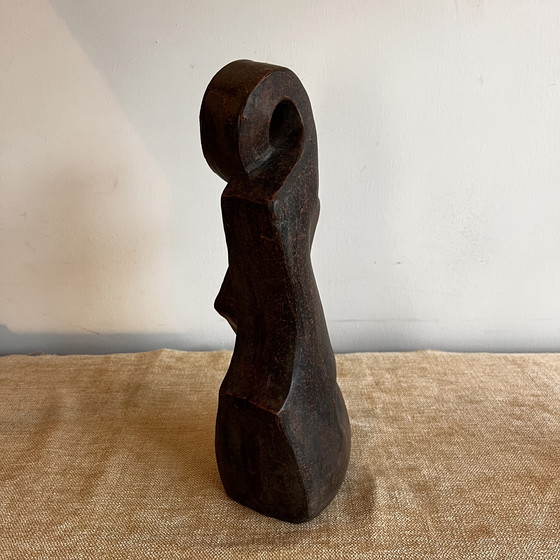 Image 1 of Abstract Ceramic sculpture THOM 80s Vintage
