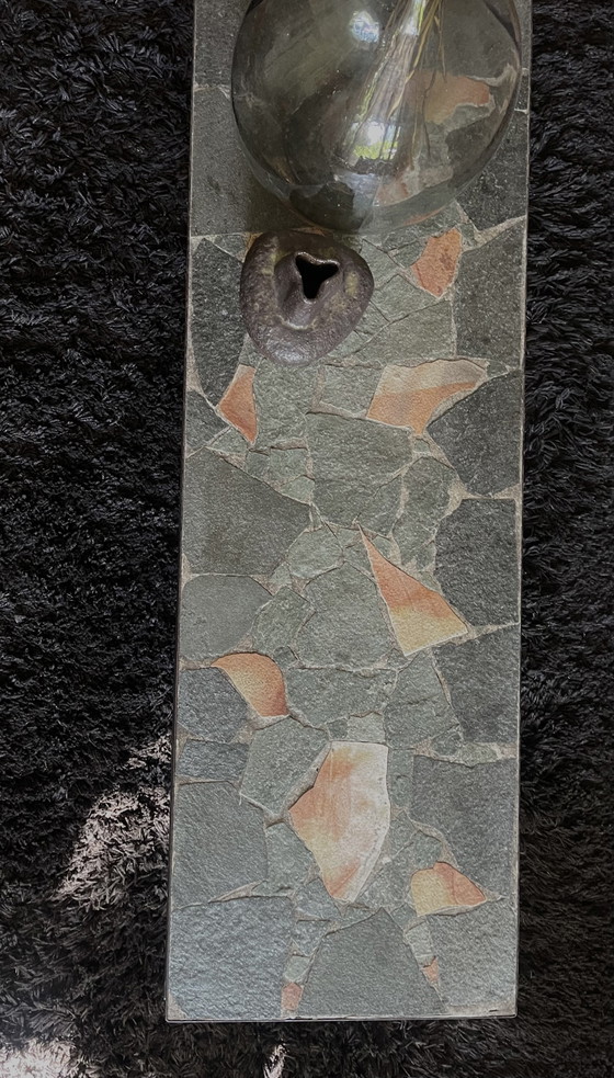 Image 1 of Brutalist coffee table with a beautiful pattern