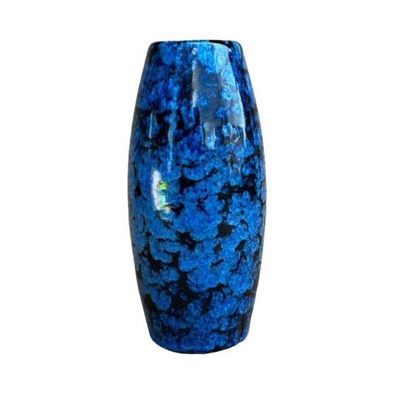 Image 1 of Scheurich 522-18 Fat Lava ceramic vase, Germany 1970s