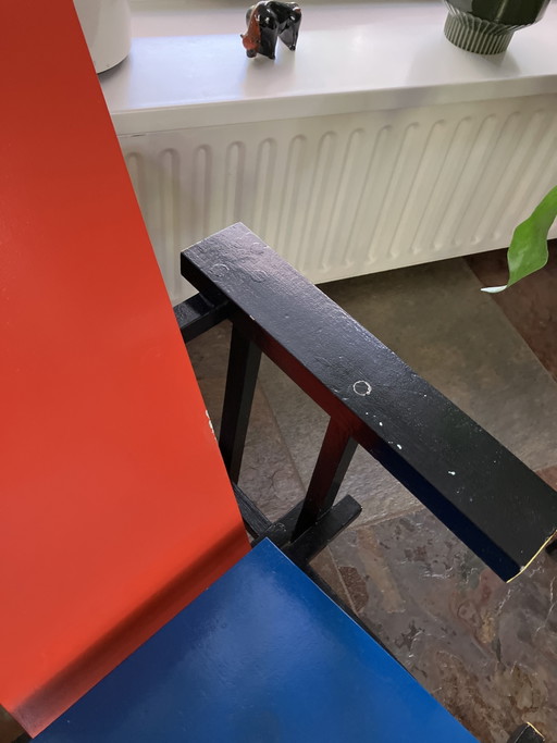 Replica rietveld stoel.