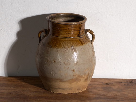 Vaso antico cinese in gres smaltato – Cina, circa 1900 – Vasi, Rustic (photo 38 of 40)