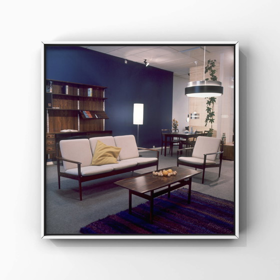 Image 1 of 1x Mid century Salon, 1964 | vintage interieur fotografie 