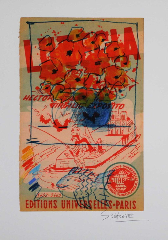 Image 1 of Schlote, Wilhelm - Lutecia - Firmato a mano - Giclée