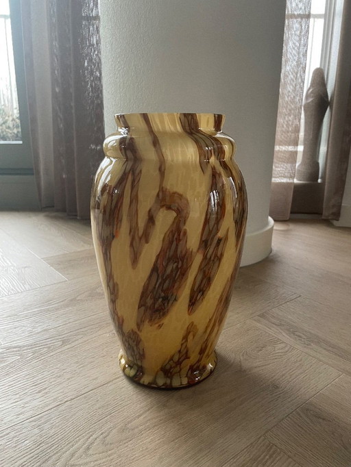 Art Deco Verrerie de Scailmont vase Belgium