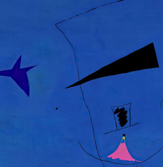 Image 1 of Stella blu 1927 - Joan Miro - 70 x 100 cm