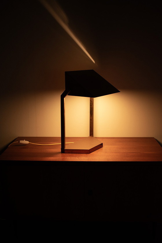 Image 1 of Lampe de bureau unique en laiton