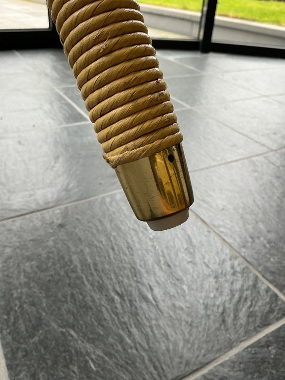 Image 1 of Lloyd Loom garden table (Vincent Sheppard) vintage