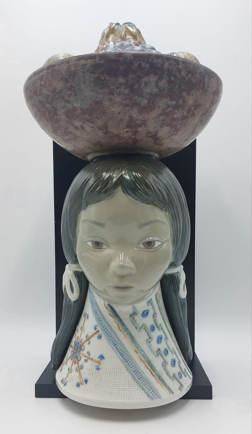 Lladró - Vicente Martinez - Büste, Guadalupana - Busto de mujer