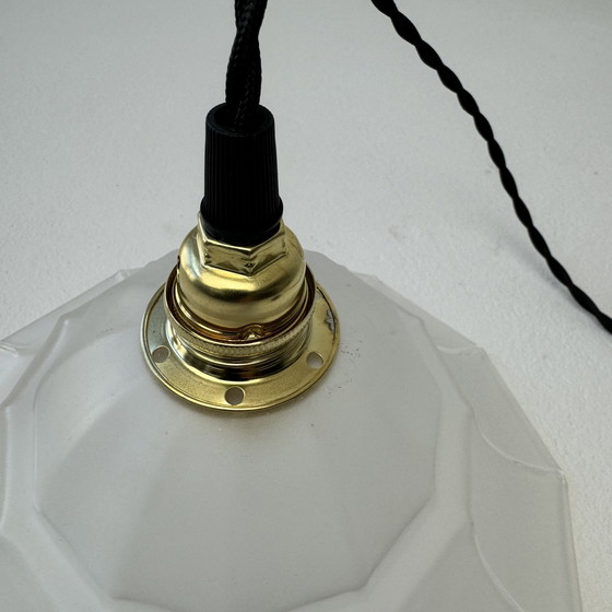 Image 1 of Coppia di lampade a sospensione Art Déco d'epoca