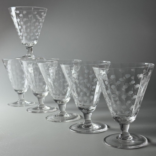 Gobelets Doyen « Yvette » – Service de six
Belgique, période Art déco, vers 1930