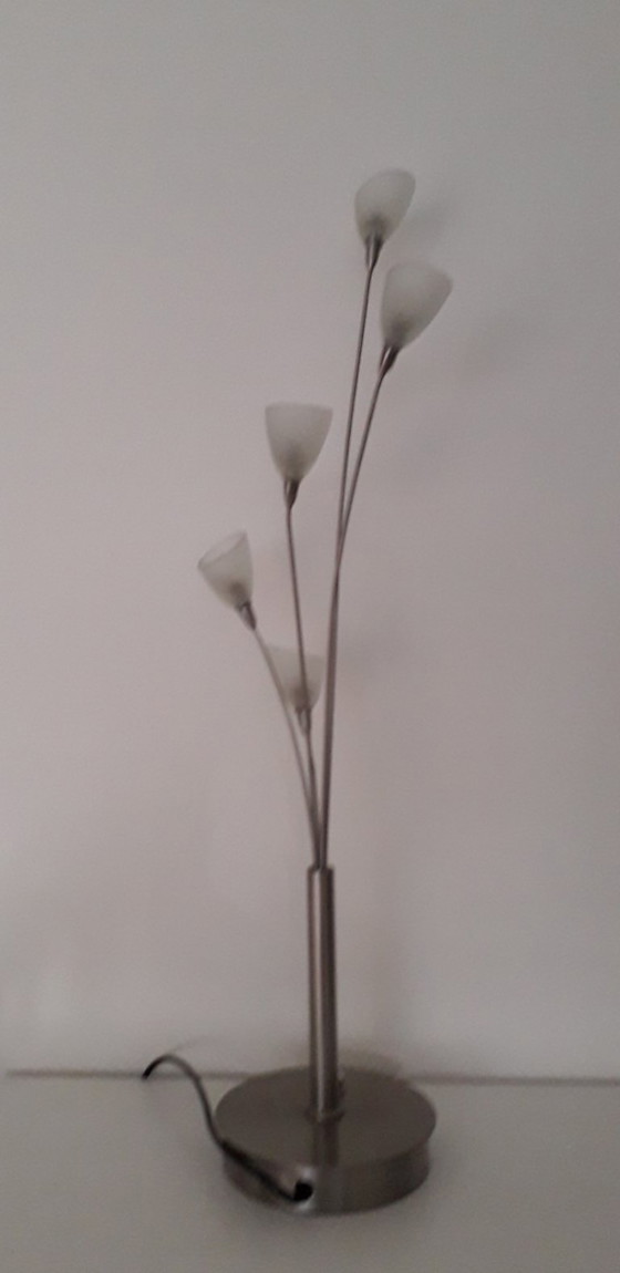 Image 1 of Lámpara de mesa Jan des Bouvrie color plata