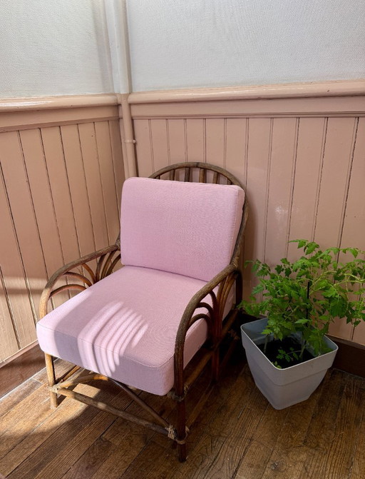 Rotan fauteuil