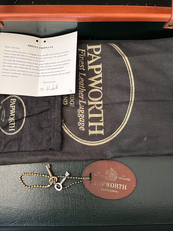 Papworth equipaje de cuero – Papworth Cambridge, Otros bolsos, Latón (photo 14 of 14)